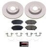 Power Stop 19-23 Mazda 3 Front Z17 Coated Brake Kit