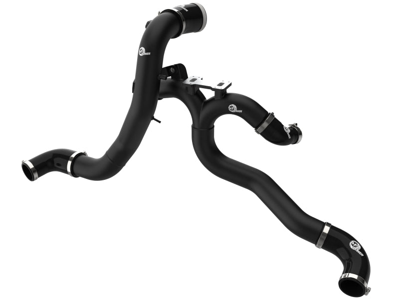 aFe 19-26 Genesis G70 V6 3.3L (tt) BladeRunner Aluminum Hot/Cold Charge Pipe Kit - Red
