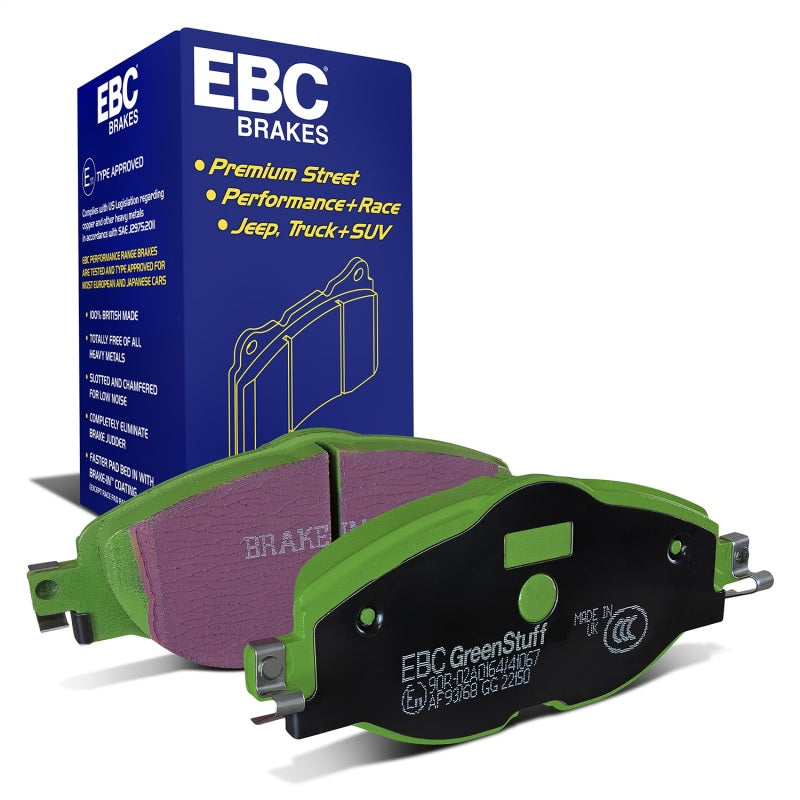 EBC 14+ Audi A3 1.8 Turbo Greenstuff Front Brake Pads