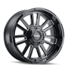 Mayhem 8115 Apollo 20x9 / 6x135 BP / 0mm Offset / 106mm Hub Black w/ Milled Spokes Wheel