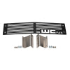 Wehrli 15-19 Chevrolet Silverado HD 6.6L LML/L5P Duramax Bumper Grille - Fine Texture Black