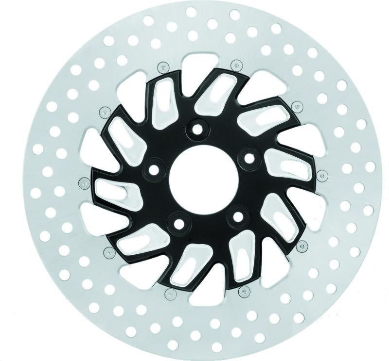 Performance Machine Disc/Carr 13X.20 Sf Supra Left - Contrast Cut Platinum