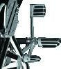 Kuryakyn Pilot Pegs With Stirrup Male Mount Adapter Chrome