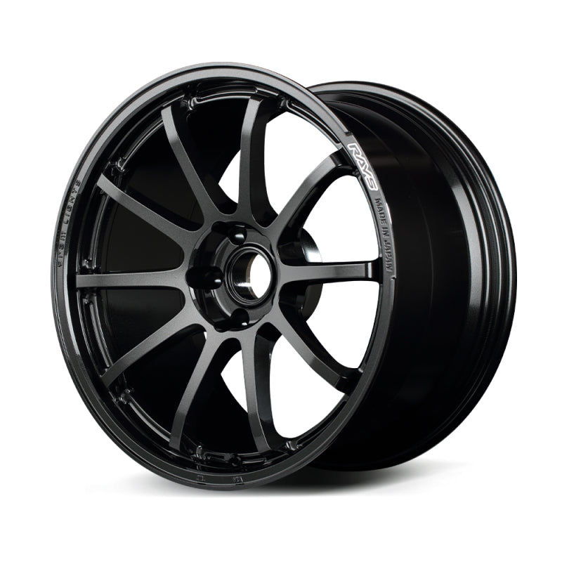Gram Lights 57NR 18x9.5 +38 5x100 Glass Black Wheel