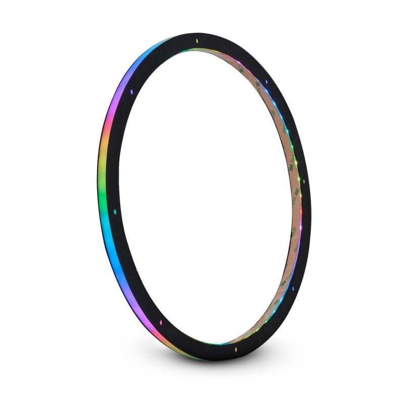 DS18 12in Digital LED Speaker Ring w/ Digital LED lights 1/2in Spacer Depth