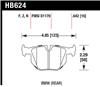 Hawk 2006-2006 BMW 330i HPS 5.0 Rear Brake Pads