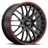 Konig Oversteer 16x7.5 5x108 ET45 Gloss Black