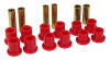 Prothane 73-79 Ford F350 2wd Rear Leaf Spring Bushings - Red