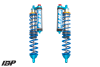King Shocks 18+ RZR-XP Turbo S 2.5 Front Internal Bypass Piggyback Coilover w/ Finned Res & Adjuster