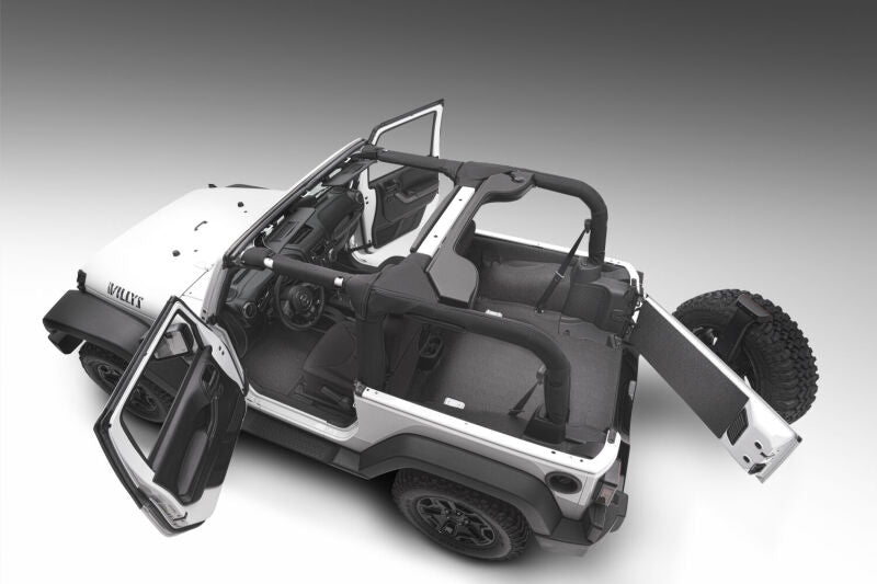 Husky Liners 07-10 Jeep Wrangler JK 2dr (Incl. TG & Tub Liner) Guardian Impact Jeep Liner