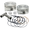 S&S Cycle 84-99 BT 4in Bore Forged Pistons - Standard