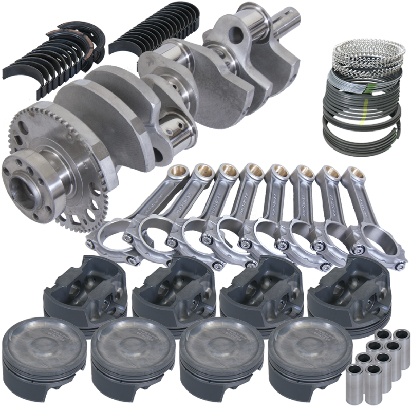Eagle Chevy LS2 4.000in Crank 58 Tth Reluctor 6.125in I-Beam Rods 4.005in Pistons Rotating Assembly