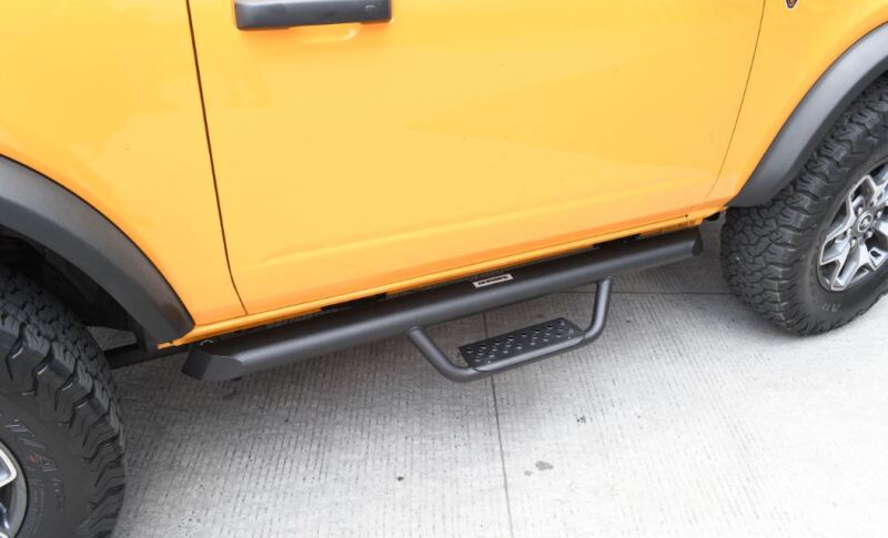 Go Rhino Dominator Xtreme D2 Side Steps 57in. Cab Length - Tex. Blk (No Drill/Mounting Brkt Req.)