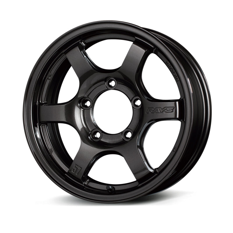 Gram Lights 57DR-X 18x9 +00 6x139.7 Super Dark Gunmetal Wheel