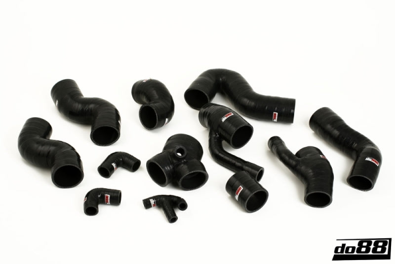 do88 99-02 Audi S4/A6 2.7L BiTurbo (AGB/AJK/AZA) Pressure Hoses - Black