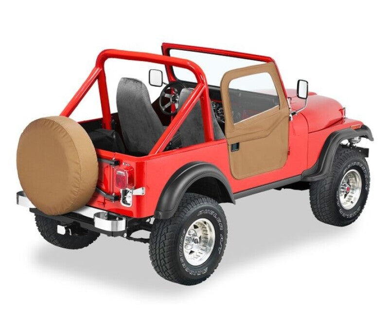 Bestop 76-86 Jeep Cj7 Full Fabric Doors (Spice)