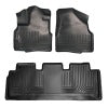 Husky Liners 11-17 Honda Odyssey Front and 2nd Seat Black Floor Liners