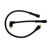 Moroso 86-03 Harley-Davidson XL (Except XL 1200S) Ultra 40 Wire Set - Black
