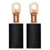 Moroso 3/8in Dia Stud 2 GA Wire Crimp/Solder Battery Cable Terminal Kit (2 Pack)