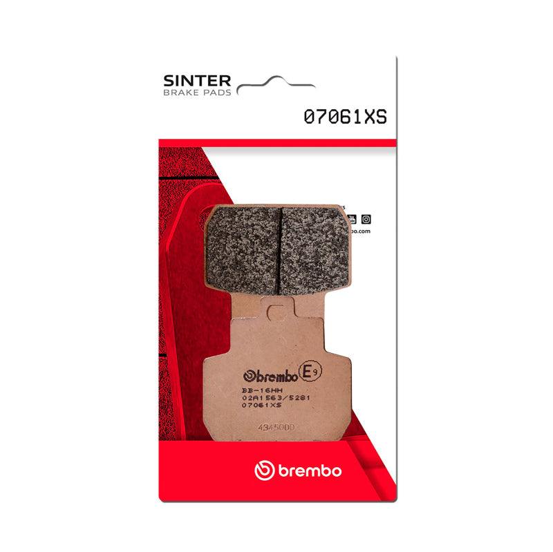 Brembo 08-17 Gilera RC Fuoco ie 500cc Brake Pad - Rear