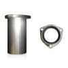 Stainless Works Collector Adapter 3-Bolt 3-1/2in OD Tubing 3in OD Outlet