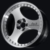 Advan RSII 18X9.5 +41 5x98 PCD Racing Hyper Black