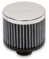 Moroso Filtered Valve Cover Breather - Push-In - No Hood - 1.22in ID
