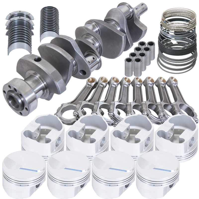 Eagle Chevy 454 1Pc Closed 4.000in Crank 6.135in I-Beam Rods 4.280in Pistons Rotating Assembly