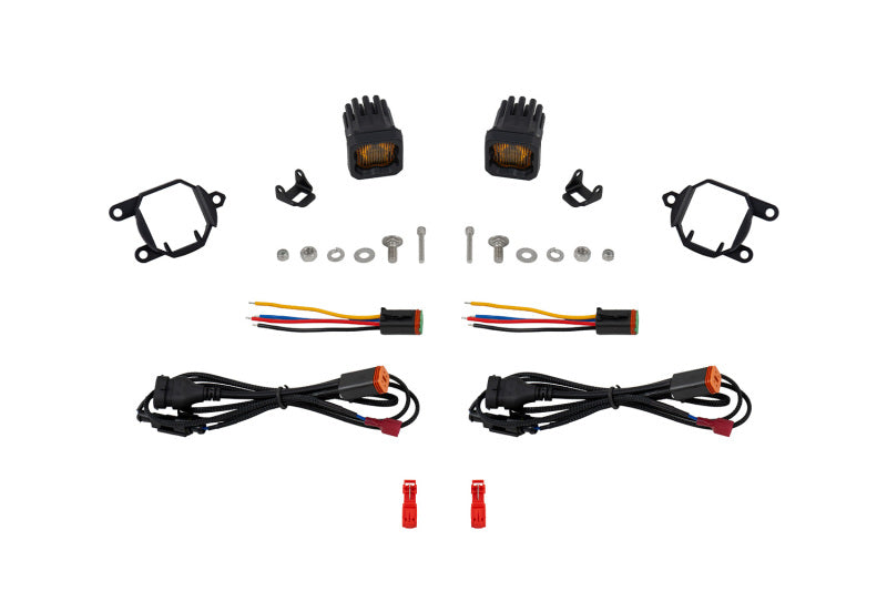 Diode Dynamics 23-24 Ford Escape SSC1 LED Fog Light - Pair