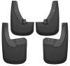 Husky Liners 09-17 Dodge Ram 1500/2500 Both w/ OE Fender Flares Front and Rear Mud Guards - Black