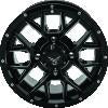 QuadBoss Barbwire 14X7 - 5+2 - 4/110 - Milled