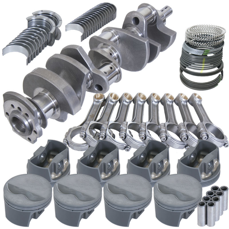 Eagle Chevy 350 3.480in Crank 5.700in I-Beam Rods -5cc Flat Top 4.000in Pistons Rotating Assembly