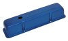 Moroso Chevrolet Small Block Valve Cover - Blue Powder Coat - Single