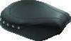 Mustang 18-21 Harley Street Bob Tripper Fastback 1PC Seat Chevron - Black