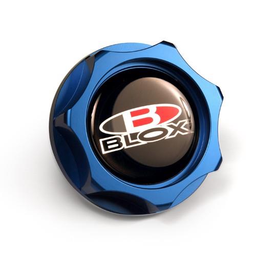 BLOX Racing Billet Honda Oil Cap - Blue
