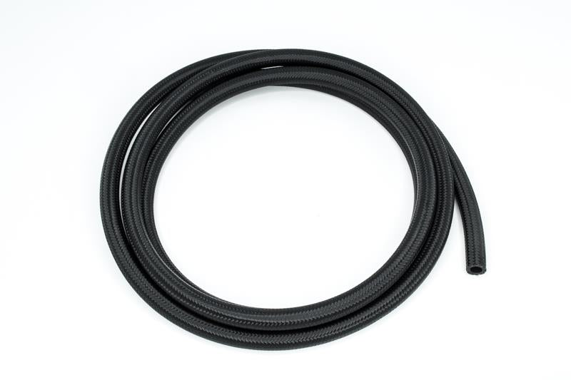 DeatschWerks 8AN Black Nylon Braided CPE Hose 10 Feet