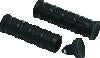 Kuryakyn Dillinger Grips 7/8in Universal Black