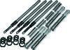 S&S Cycle 2017+ M8 Models Quickee Adjustable Pushrods w/ Cover Keepers