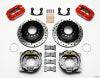 Wilwood Dynapro Low-Profile 11.00in P-Brake Kit Drill-Red Small Ford 2.50in Offset