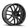 Touren 3260 TR60 17x7.5 / 5x110/115 BP / 42mm Offset / 72.62mm Hub Matte Black Machined Wheel