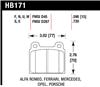 Hawk 69-77 & 84-89 Porsche 911 Blue 9012 Front Race Brake Pads