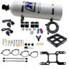 Nitrous Express Dry Quad Stage Billet Crossbar Plate System 100-2000hp (4500 Flange) w/15lb Bottle