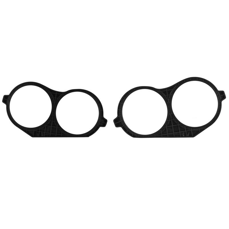DS18 14-23 Harley-Davidson Saddle Bag Mid Bass Adapter Ring 2x 10in ABS Black