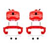 Power Stop 08-09 Audi TT Front Red Calipers w/Brackets - Pair