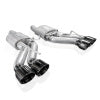 Stainless Works 22-25 Cadillac CT5-V Blackwing Axle Back Exhaust - Black Chrome Tips