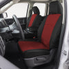 Covercraft 23-24 Ford Super Duty Endura PrecisionFit Custom Front Row Seat Covers - Red/Black