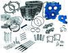 S&S Cycle 07-17 BT 110in Power Package - Wrinkle Black