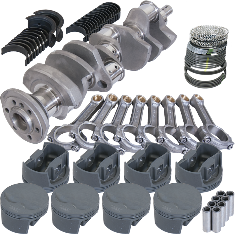 Eagle Chevy 400 3.750in Crank 5.700in I-Beam Rods -5cc Flat Top 4.155in Pistons Rotating Assembly