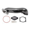 Wehrli 11-16 Duramax LML Passenger Side 3.5 in. Intercooler Pipe - CAT Yellow
