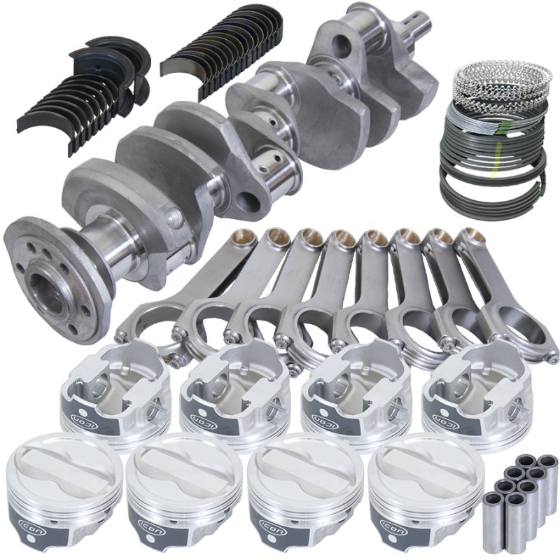Eagle Chevy 350 3.750in Crank 6.000in H-Beam -18cc 4.060in Pistons Rotating Assembly